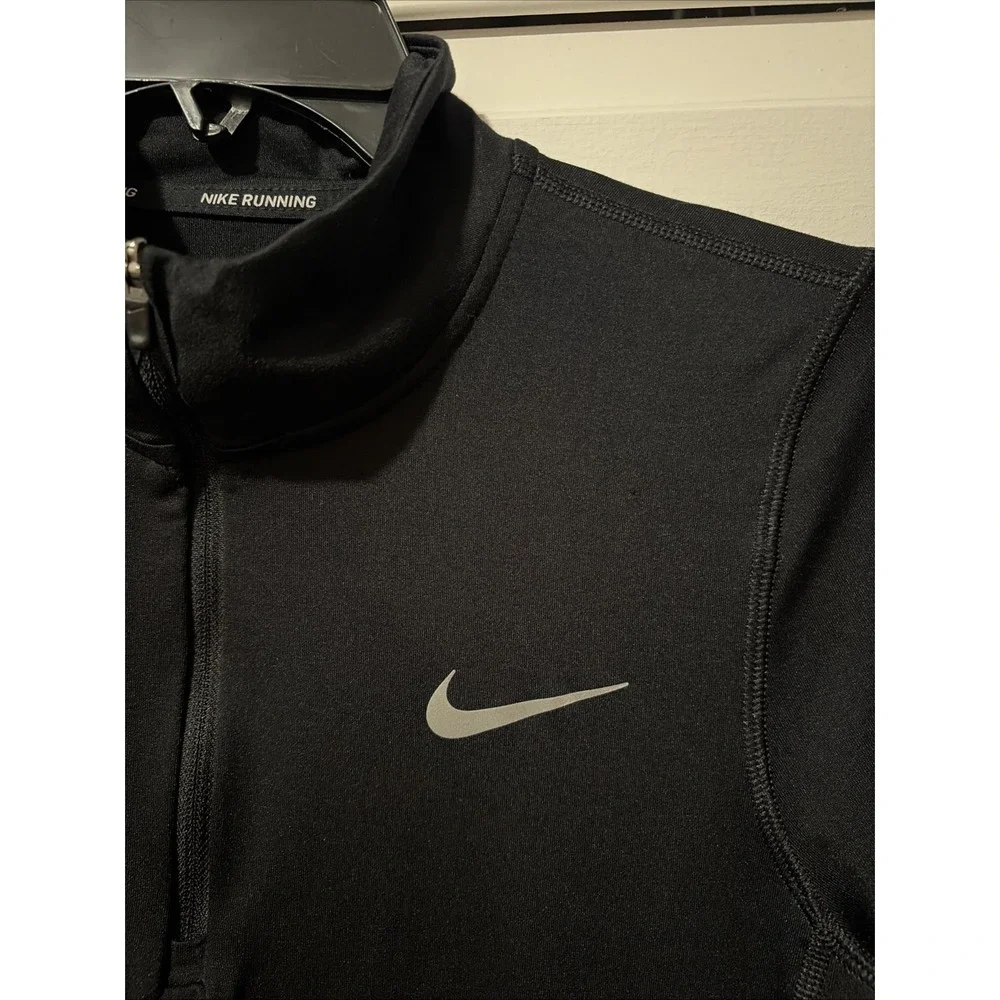 Nike Running Dri-Fit - Women's - 1/2 Zip - Black  -‎ Size XS